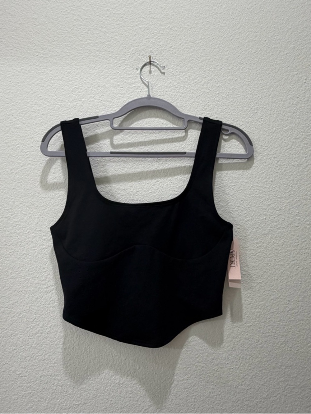 VS Essential Perforated Corset Top - Picture 2 of 9